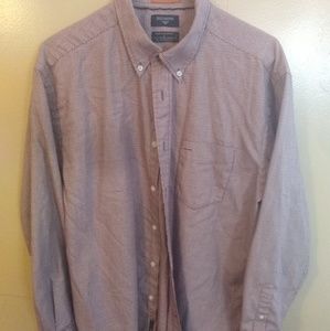 Red Men's large Dockers long sleeve plaid shirt